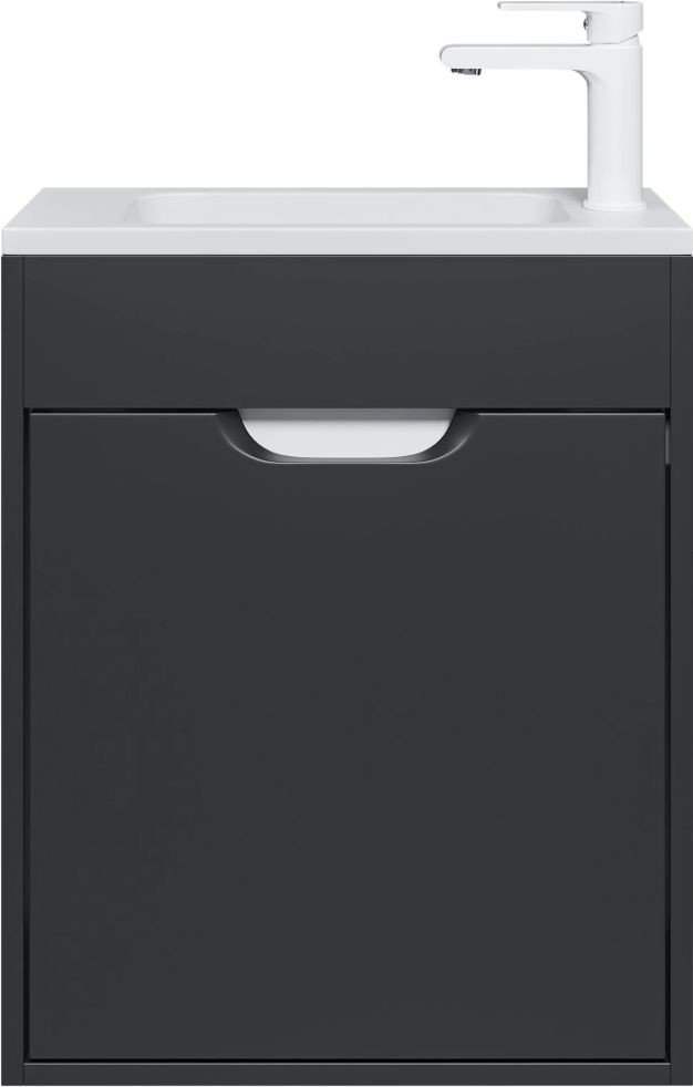 Uperwood Тумба с умывальником Modul 50 см (матовый черный)