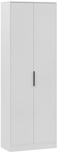 Шкаф распашной Трия Агата комбинированный исп. 2 (белый)