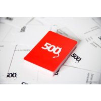 Карточная игра Cosmodrome Games 500 злобных карт. Дополнение. Набор красный