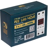 Реле напряжения RostokElektro VА-40А RE