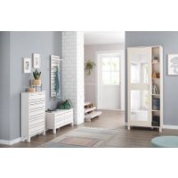 Тумба для обуви Диприз Jossy Д.15021.1 (белый воск)