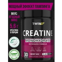 Моногидрат креатина 1WIN MONOHYDRATE (200г, ягодный микс)