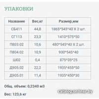 Шкаф распашной Уют Сервис Гарун-К 413.03 (дуб сонома)