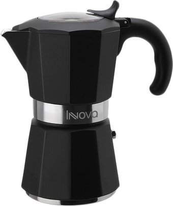 Гейзерная кофеварка Forever Miss Innova (черный)