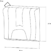 Диспенсер для бумажных полотенец Palex 3570-0