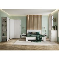 Кровать Стендмебель Хелен КР 02 140x200 (белый/белый)