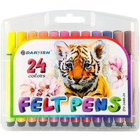 Фломастеры Darvish Треугольные DV-3488-24 (24 цв)