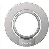 Подставка Baseus MagPro 3 Magnetic Dual-Ring Phone Stand (серебристый)