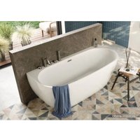 Ванна Polimat Risa 160x80 (пристенная, белый)