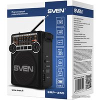 Радиоприемник SVEN SRP-355 (черный)