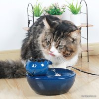 Фонтанчик Catsy Электрический (синий лотос)