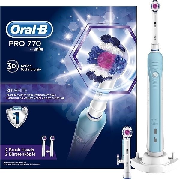 

Электрическая зубная щетка Oral-B Pro 770 3D White D16.524.U