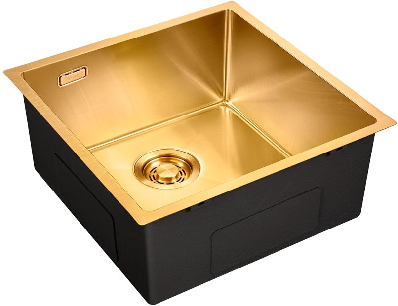 

Кухонная мойка Emar EMB-131 PVD Nano Golden