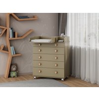 Детский комод Incanto Мишка с органайзером 800/5 PK-0060/06 (кашемир)