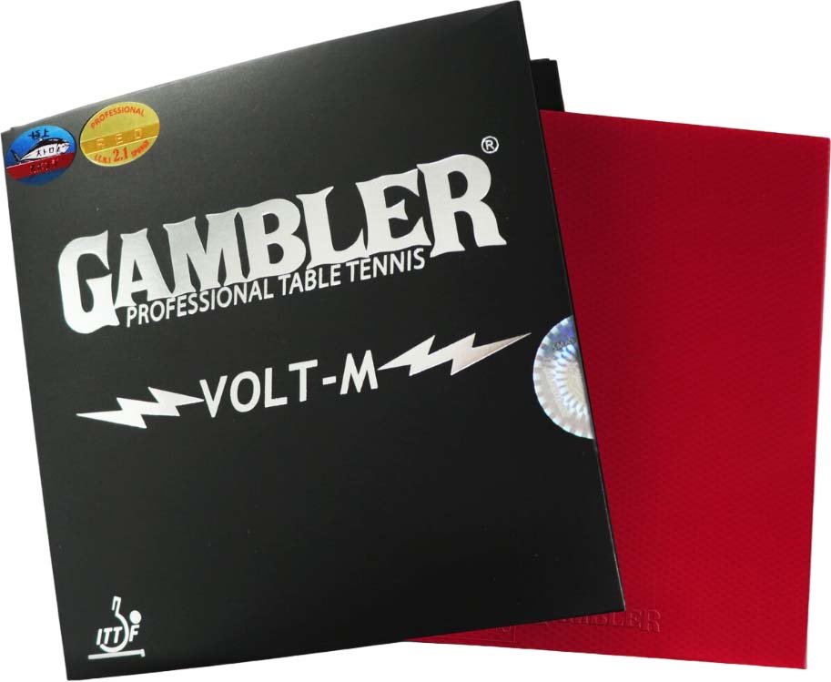 

Накладка на ракетку Gambler Volt M GCP-3 (красный)