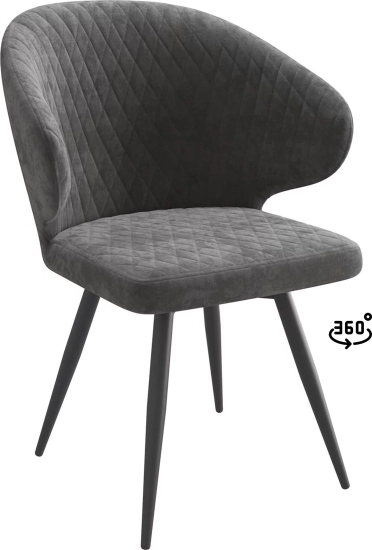 

Стул Мамадома Rob-R1 360 (b28 Antracite Lux/черный)