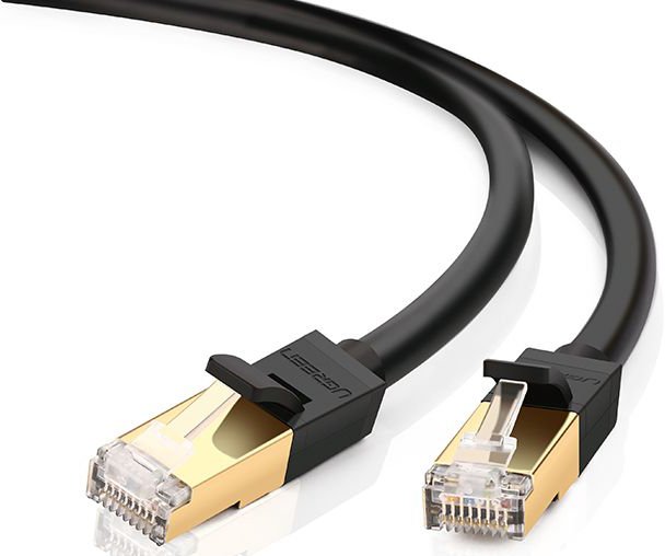 

Кабель Ugreen NW107 11268 RJ45 - RJ45 (1 м, черный)