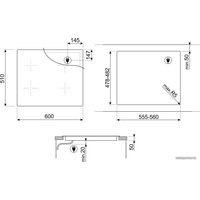 Варочная панель Smeg SIM1643D