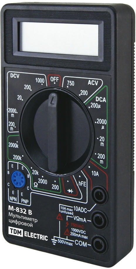 

Мультиметр TDM Electric М-838