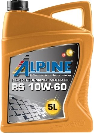 

Моторное масло Alpine RS 10W-60 5л