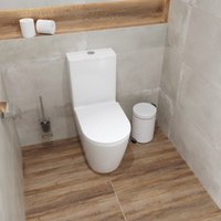 Унитаз напольный Lauter Vortex 2110022VF + гигиенический душ Sano 21LT1294GL