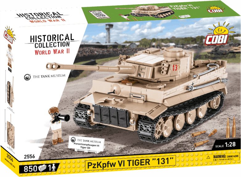 

Конструктор Cobi World War II 2556 Panzerkampfwagen VI Tiger 131
