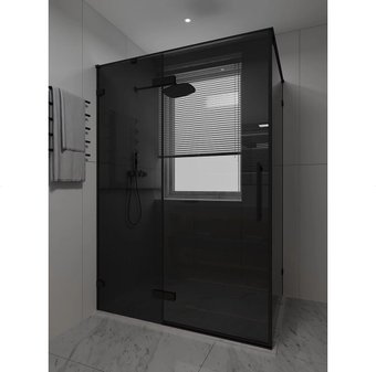 Душевой уголок Veconi Alassio 150x90x200 AL-SP-15090-00-BB-C4 (стекло черное/черный)