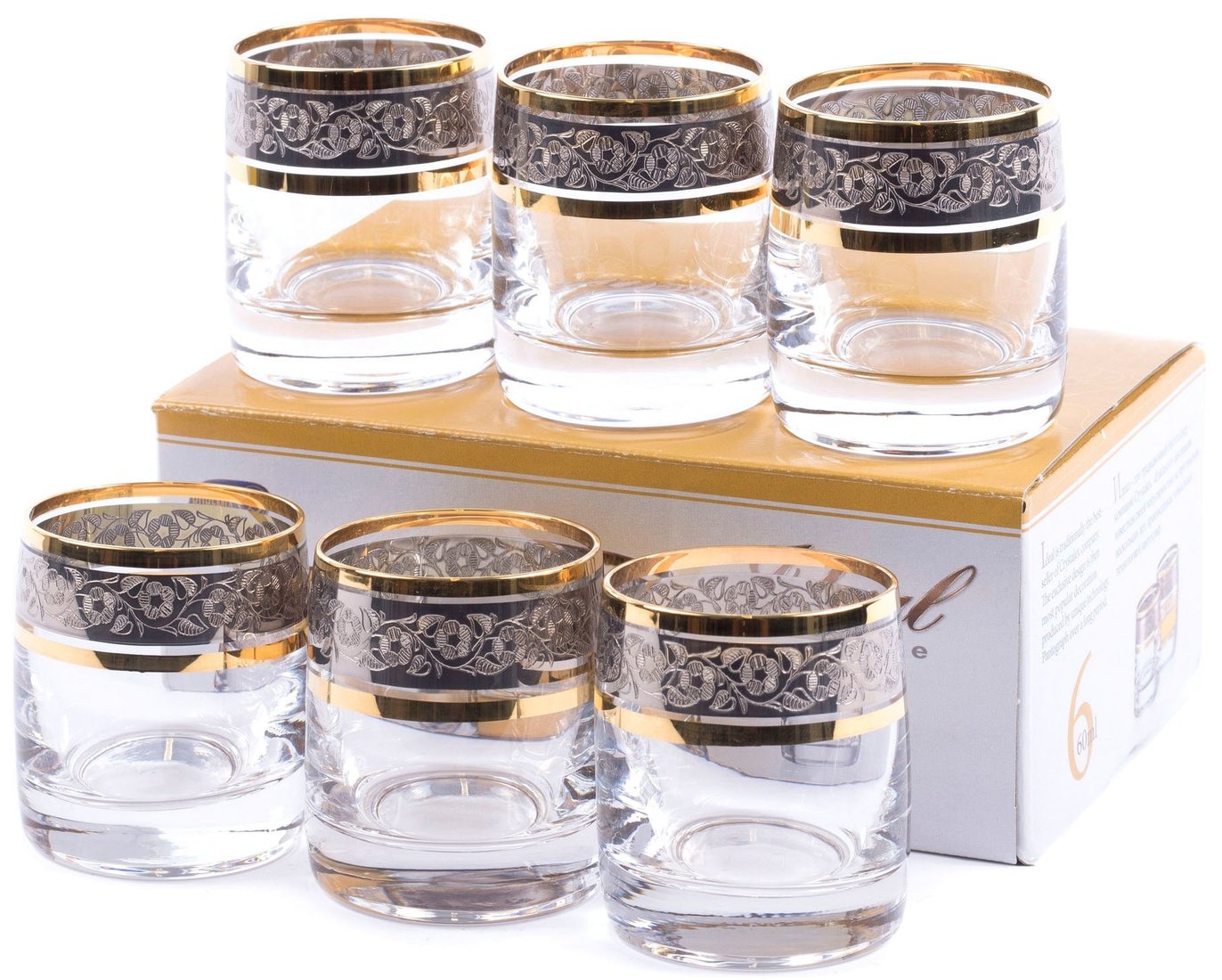 

Набор рюмок Bohemia Crystal Ideal 25015/43249/60