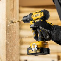 Дрель-шуруповерт Denzel CDQ-20 (с 2-мя АКБ, кейс)