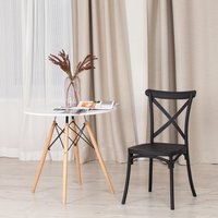 Стул TetChair Cross PL24 (05 черный)