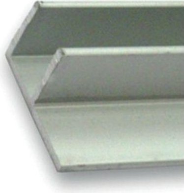 

Планка для петель Lemax для скинали 6 мм угловая