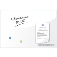 Магнитно-маркерная доска BRAUBERG стеклянная 40x60 см (белый)