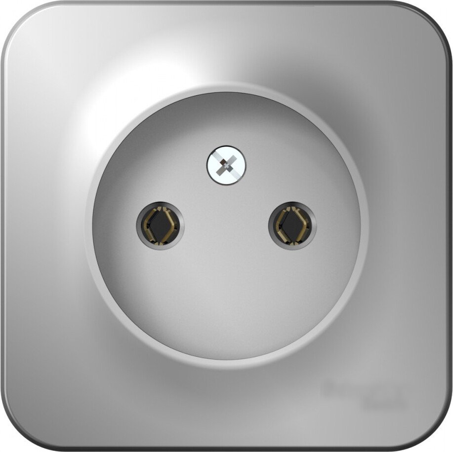 

Розетка Systeme Electric Blanca BLNRA000113 (алюминий)