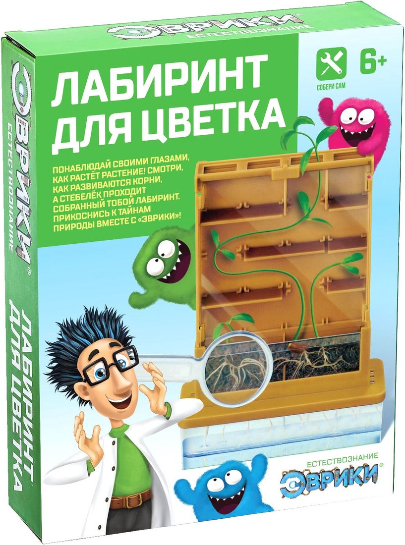 

Набор для опытов Эврики Лабиринт для цветка 3818464