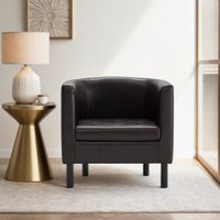 Интерьерное кресло Mio Tesoro Агата 351 (коричневый 87)