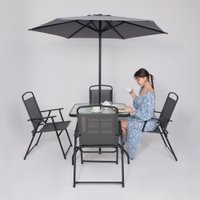 Комплект подушек AksHome Picnic (серый/черный)