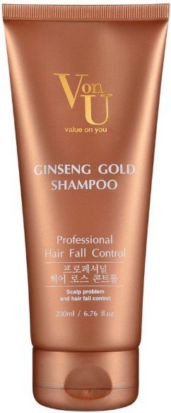 

Шампунь Von-U Ginseng Gold Shampoo New 200 мл