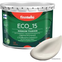 Краска Finntella Eco 15 Kuiskaus F-10-1-3-FL093 2.7 л (светло-бежевый)