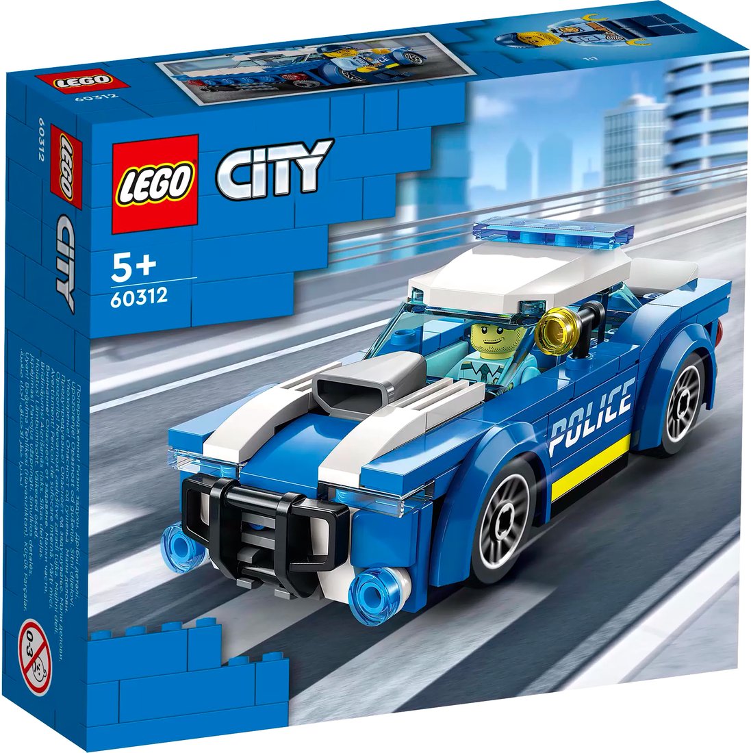 

Конструктор LEGO City 60312 Полицейская машина