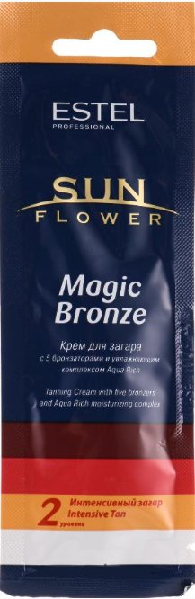 

Крем для загара Estel Professional Sunflower Magic Bronze для солярия 15 мл
