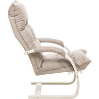 Кресло-качалка Импэкс Leset Монако (слоновая кость/malmo 05)