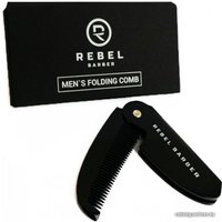 Расческа/гребень для бороды и усов Rebel Barber Folding Moustache Comb