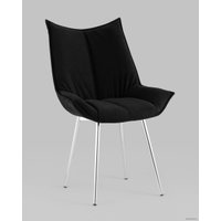 Стул Stool Group Осло fb-oslo-neo-28-chrome (велюр черный/хром)
