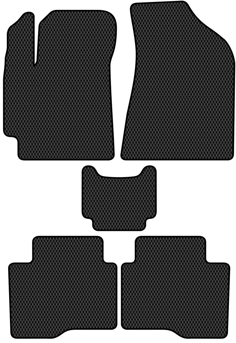 

Комплект ковриков для авто Alicosta Changan Alsvin III (седан) 2018 - Н.В. (черный, ромб)