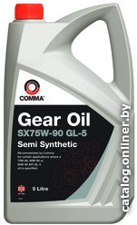Трансмиссионное масло Comma SX75W-90 GL-5 5л