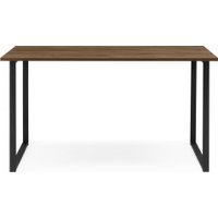 Кухонный стол Notta Лиман 140х80 615156 (дуб крафт табачный/черный матовый)