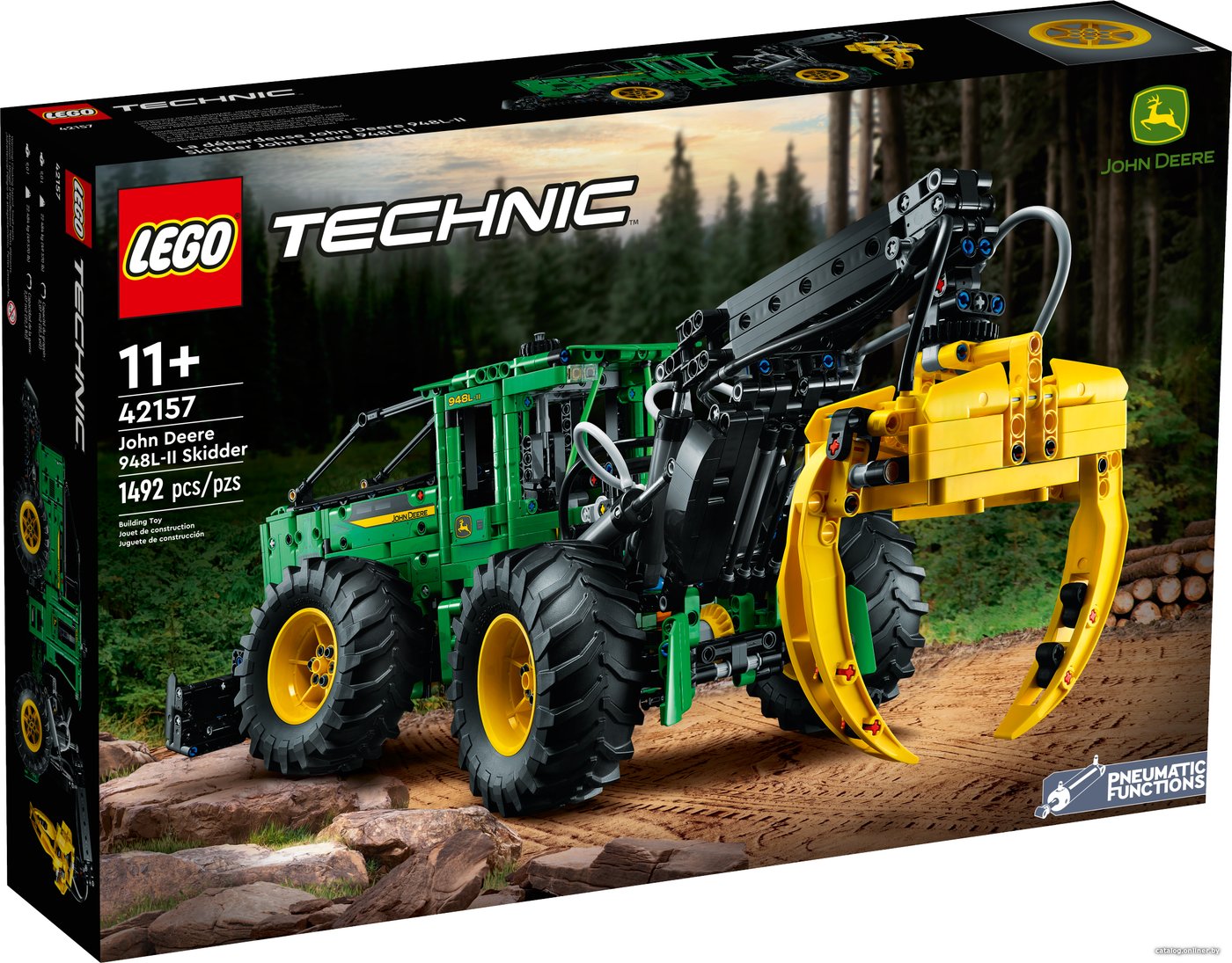 Конструктор LEGO Technic 42157 Скиддер John Deere 948L-II
