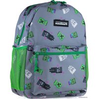 Школьный рюкзак Astra Minecraft 502020203 (зеленый/серый)
