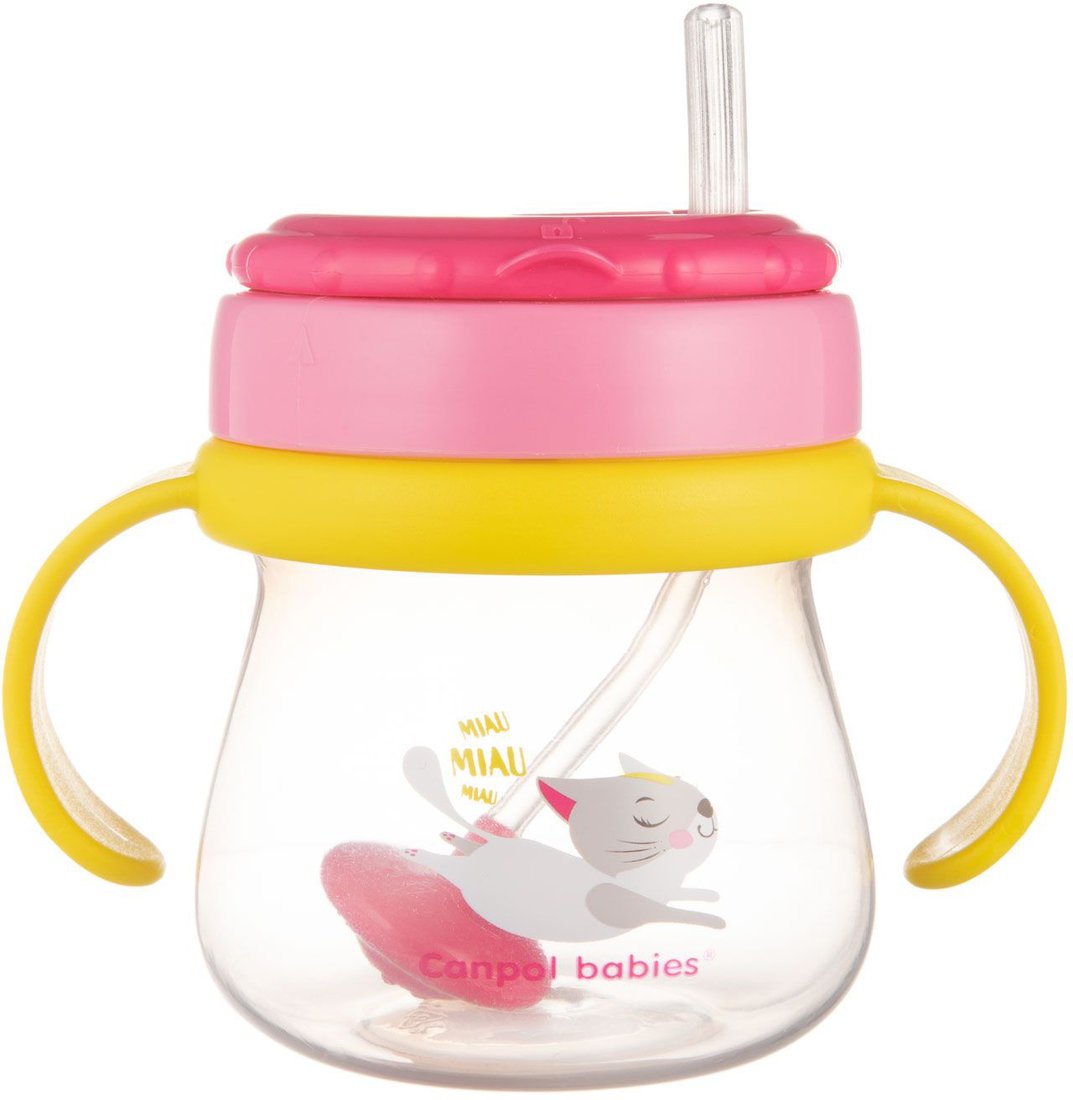 

Поильник Canpol babies 56/520 (250 мл, розовый)