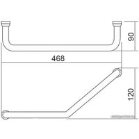 Поручень Aquanet ПНИ-02.400.140 267858